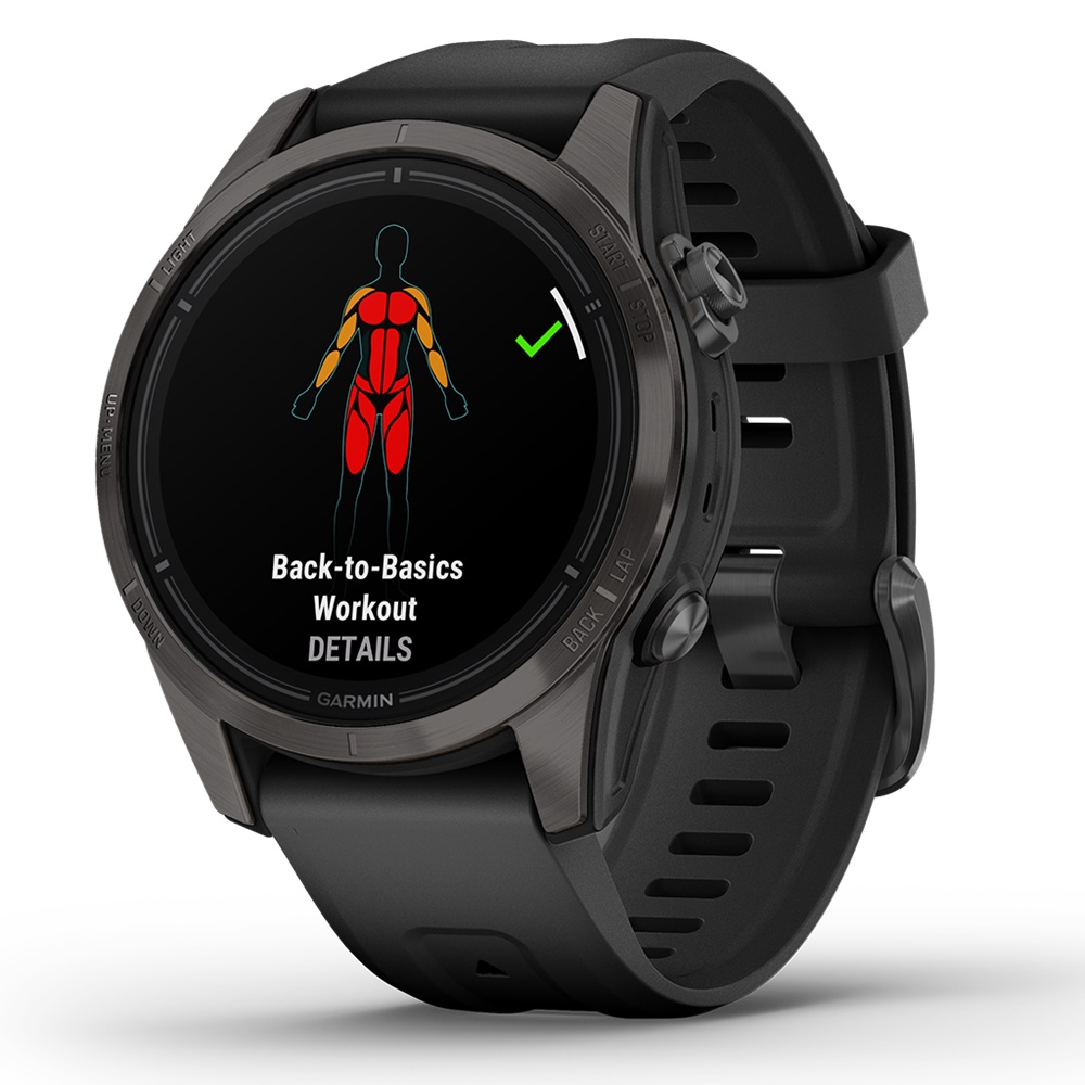 GARMIN EPIX Pro (Gen 2) Saphir 42 mm (inkl. USB-A Adapter)