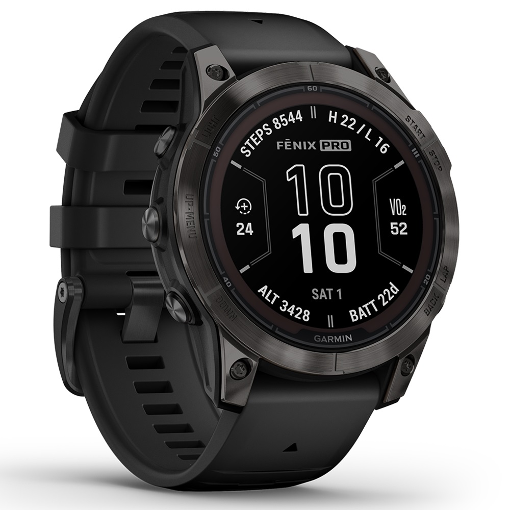 GARMIN Fenix 7 Pro Saphir Solar (inkl. USB-A Adapter)