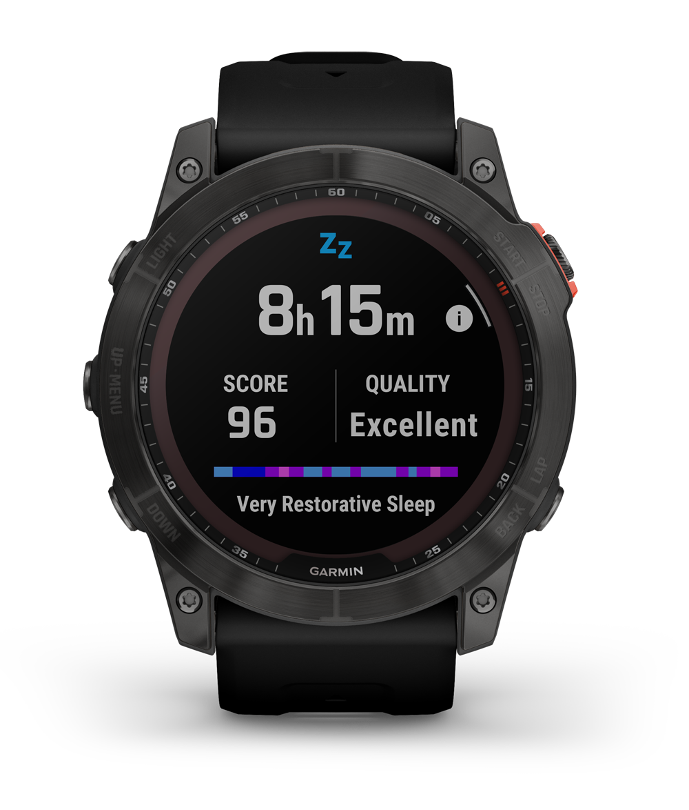 GARMIN Fenix 7X Solar schwarz/schiefergrau