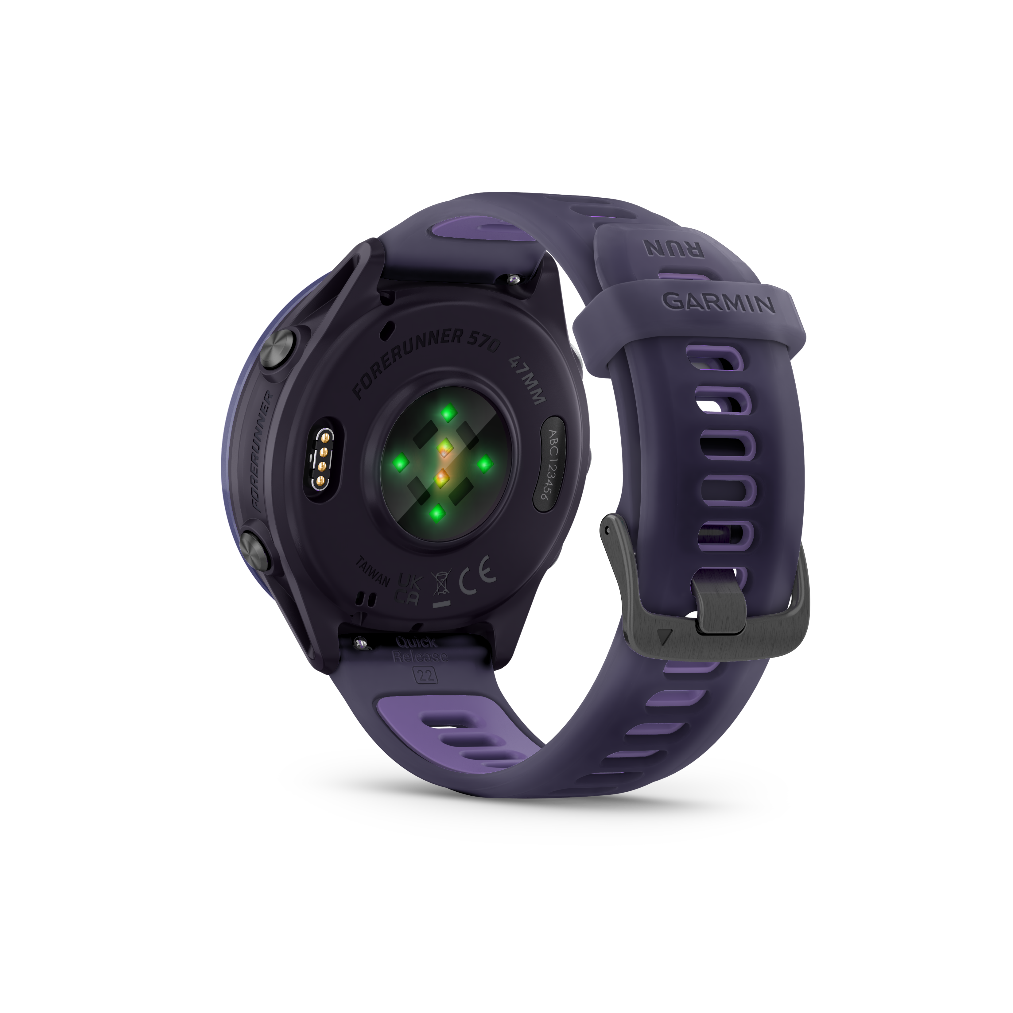 04-Forerunner-570-47mm-laufuhr-back-left-lila