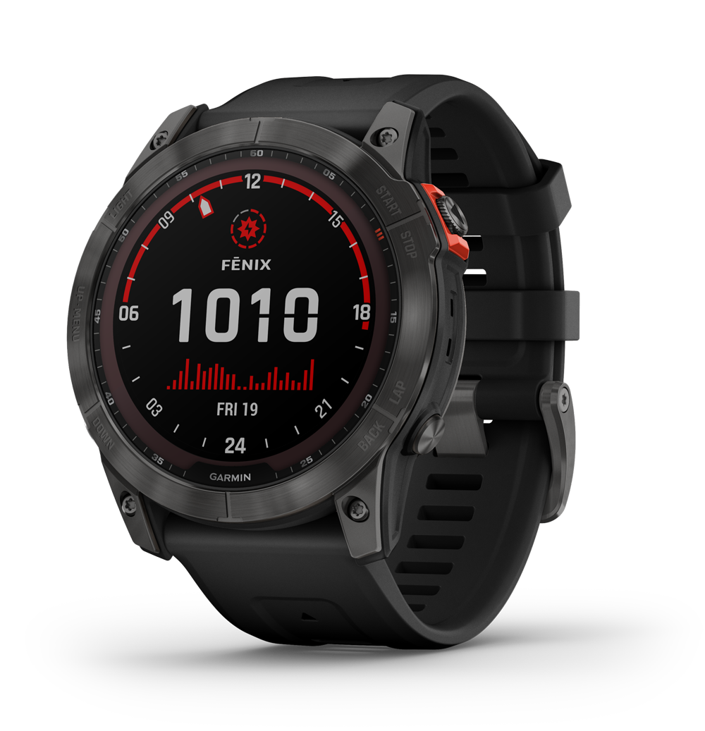 GARMIN Fenix 7X Solar schwarz/schiefergrau