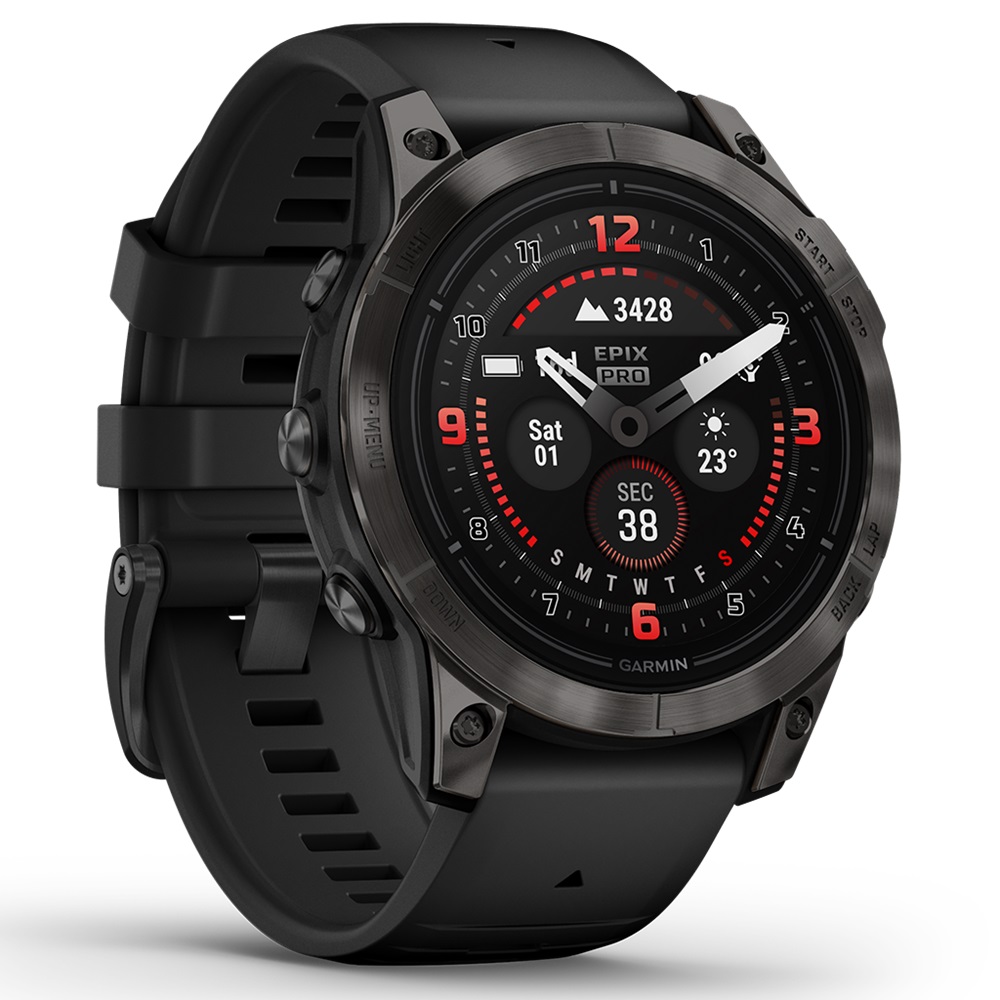 GARMIN EPIX Pro (Gen 2) Saphir 47 mm (inkl. USB-A Adapter)