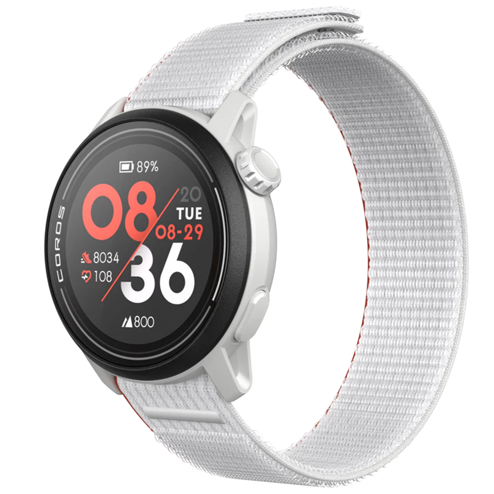 Coros Pace 3 Weiß mit Nylonarmband