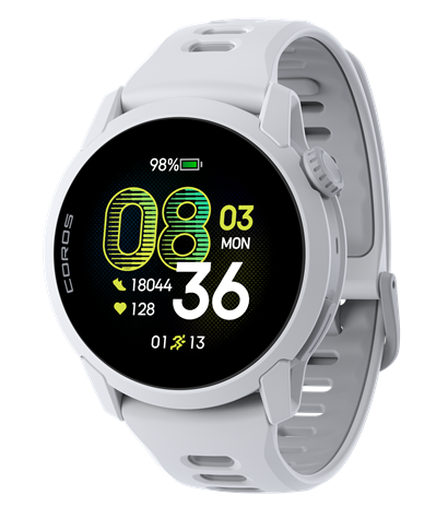 Coros Pace 4 Weiß Silikonarmband