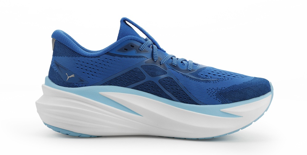 Puma Magmax Nitro 2 blau mit weißer Sohle