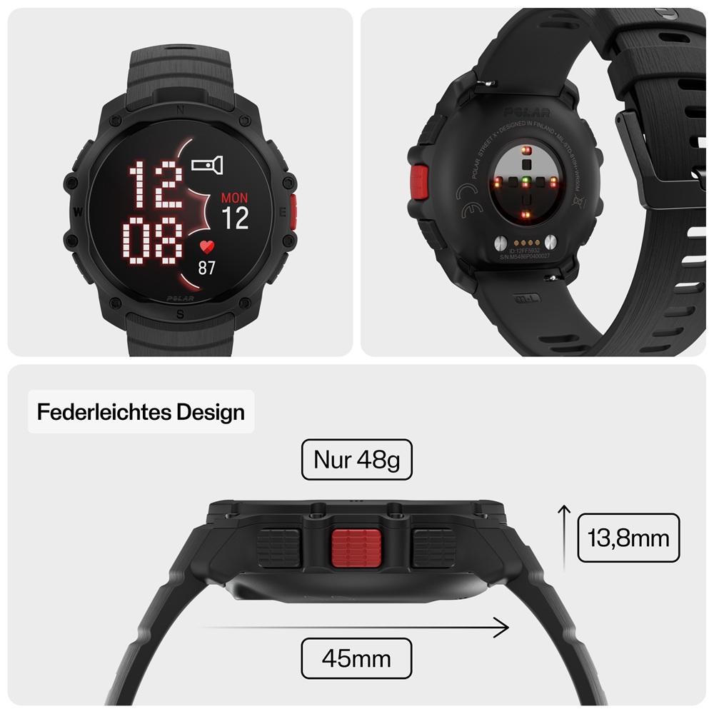 Polar Street X S-L (inkl. USB-A Adapter)