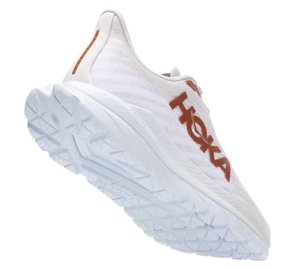 Hoka Mach 5 White / Copper Weiß / Kupfer