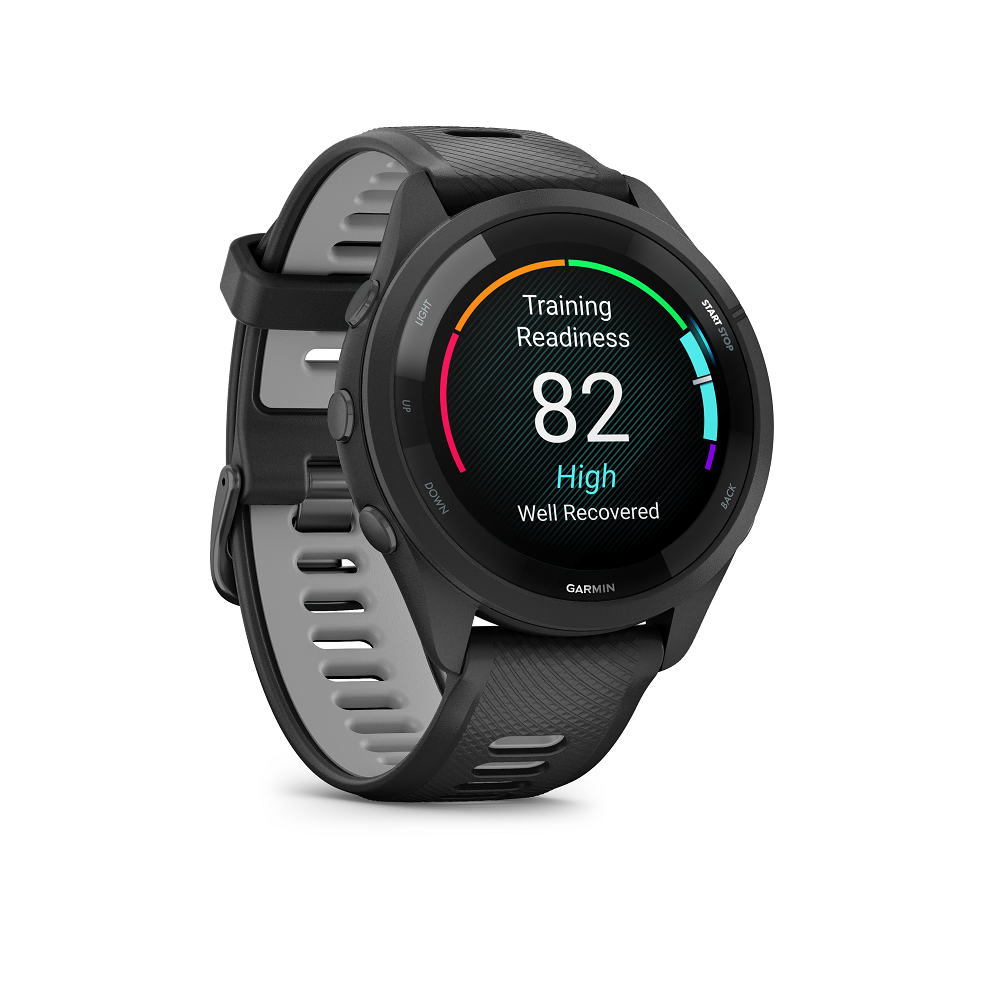 Master_3_Picture_PNG_FR265_Black_Training_R GARMIN Forerunner 265 (inkl. USB-A Adapter)