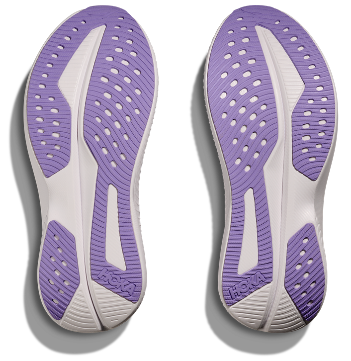 Hoka Mach 6 Hellgrau - weiß - Rosa Hoka Mach 6 Hellgrau - weiß - Rosa