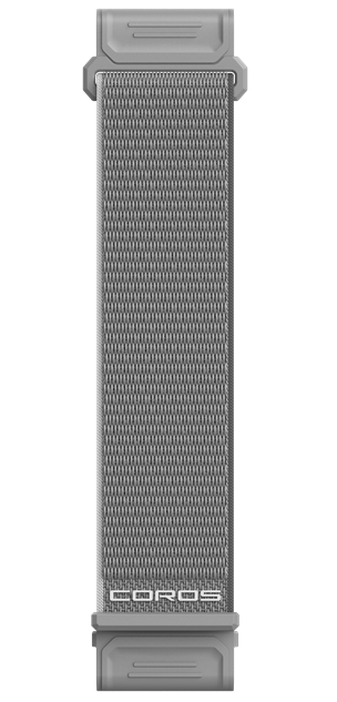 Coros Vertix Moon Nylonarmband Grau