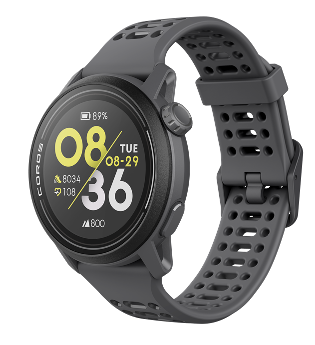 Coros Pace 3 schwarz Silikonarmband