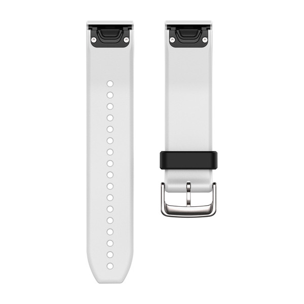 GARMIN Quickfit™ 22 Uhrenarmbänder in weiß/Silikon