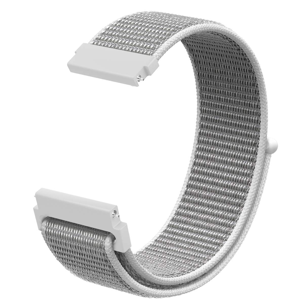 Nylon Schnellwechselarmband für Polar Vantage M weiss