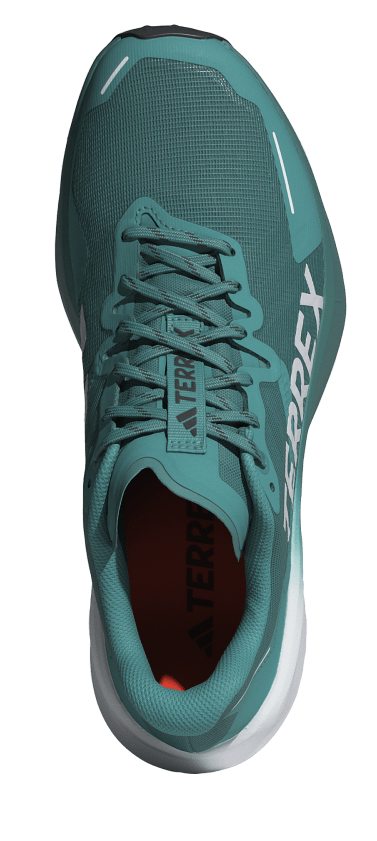 Adidas Terrex Agravic 3 Trailrunning-Schuhs in Türkis mit weißem TERREX-Schriftzug