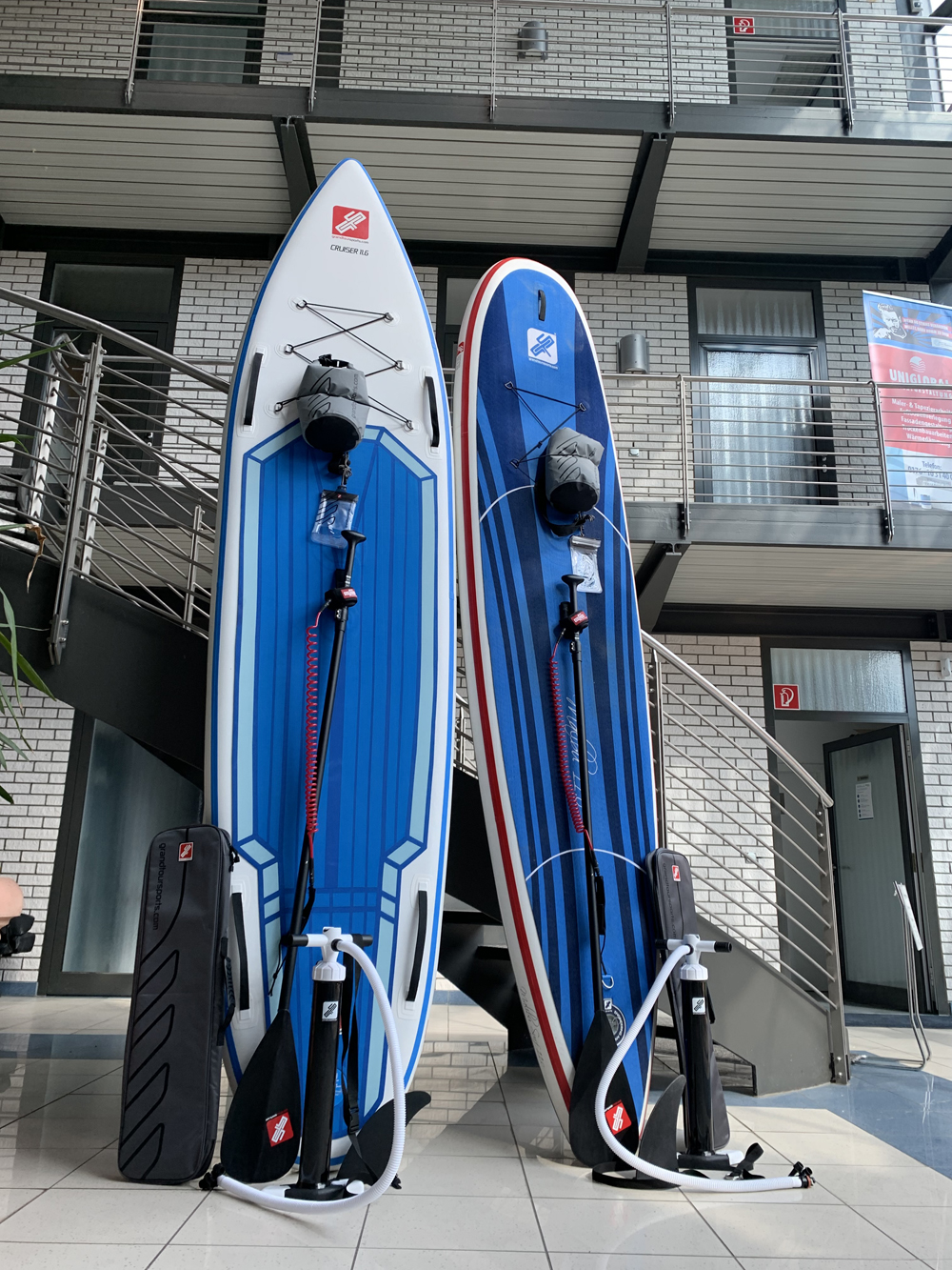 GTS SUP-Board Verleih "Malibu Surf" & "Cruiser Surf" Tagesmiete