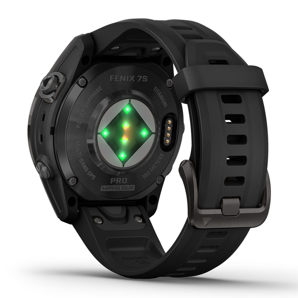 GARMIN Fenix 7S Pro Saphir Solar (inkl. USB-A Adapter)