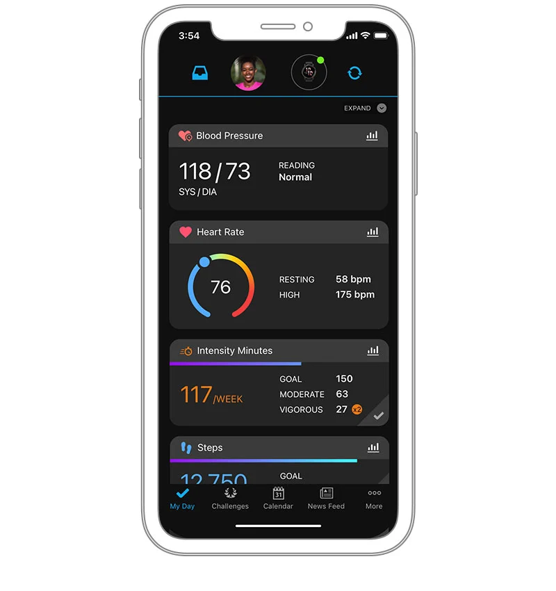 GARMIN Index™ BPM - Smartes Blutdruckmessgerät (inkl. Batterien)