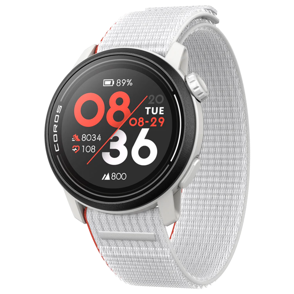 Coros Pace 3 Weiß mit Nylonarmband