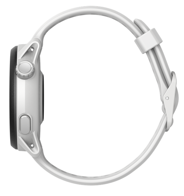 Coros Pace 3 weiß mit Silikonarmband