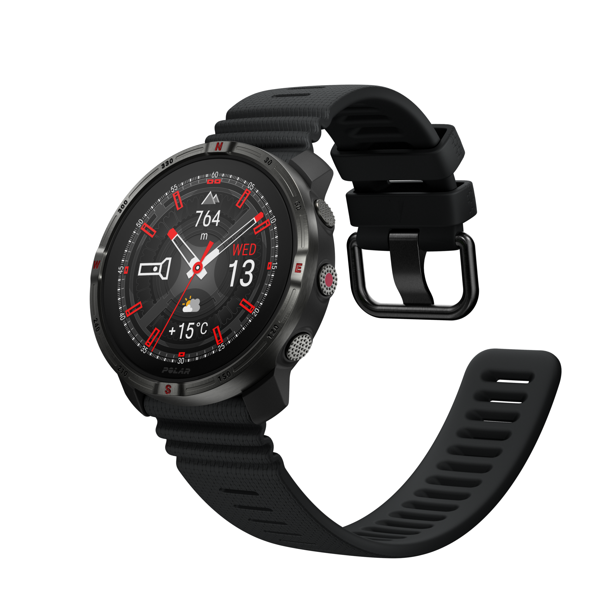 Grit X2 Sportuhr - Farbe Night Black Grit X2 Sportuhr - Farbe Night Black