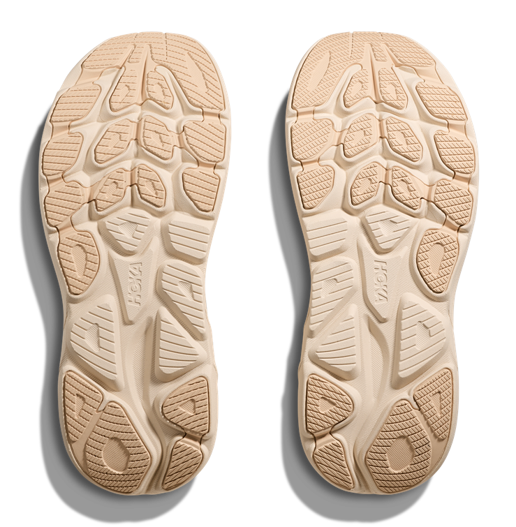 HOKA Laufschuh Modell Clifton 10 in Vanillefarbe 