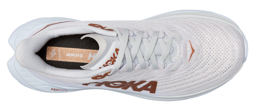 Hoka Mach 5 White / Copper Weiß / Kupfer