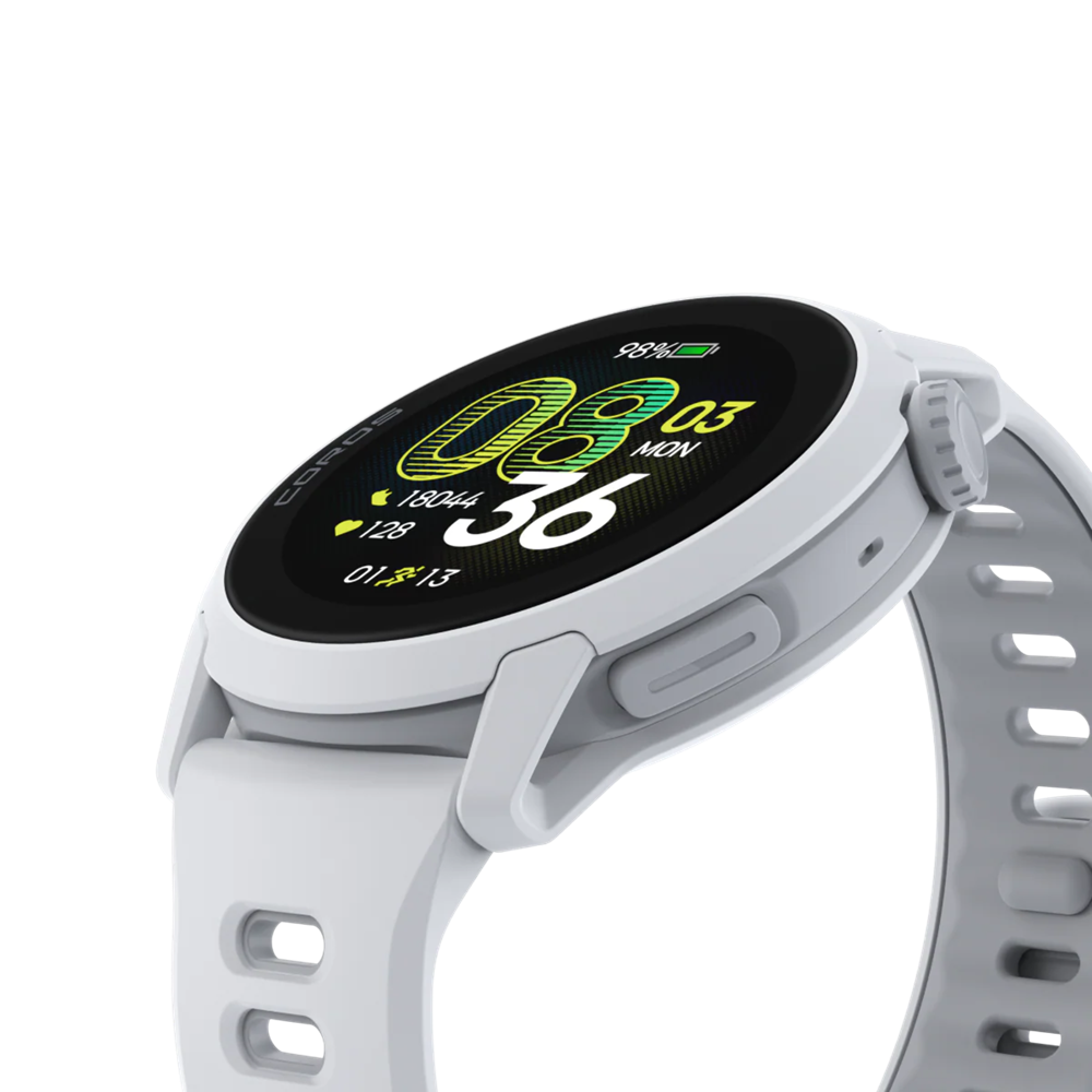 Coros Pace 4 Weiß Silikonarmband