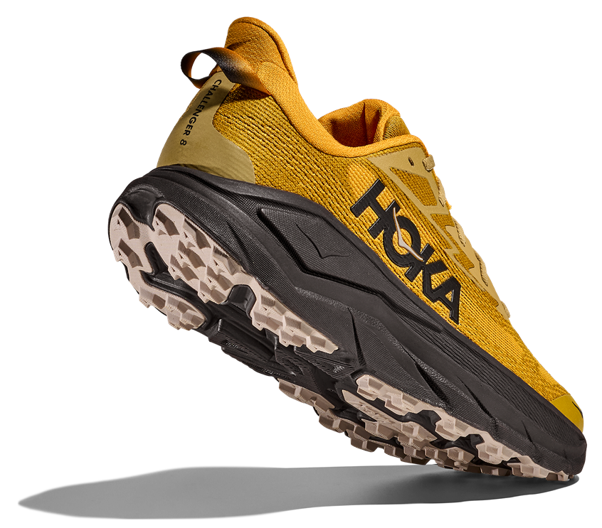 HOKA Challenger 8 in Gelb-Braun