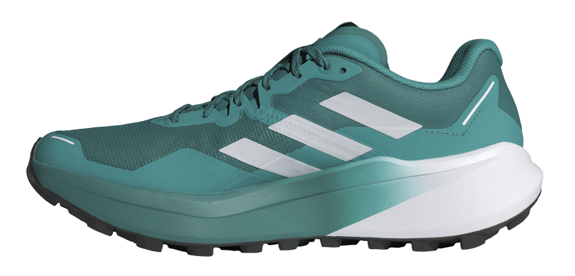 Adidas Terrex Agravic 3 Trailrunning-Schuhs in Türkis mit weißem TERREX-Schriftzug