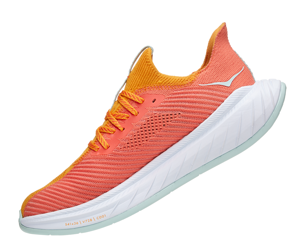 HOKA Carbon X 3 Herren - Radiant Yellow / Camellia