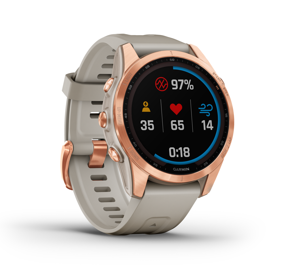 GM Fenix 7S Solar rosegold