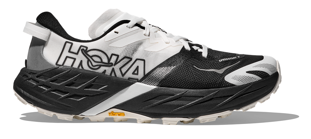 Hoka Speedgoat 7 schwarz / weiß