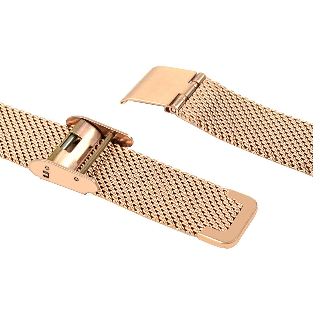 Laufbursche Zubehör Wechselarmband Xiaomi Mi Band 3/4 mesh rosegold