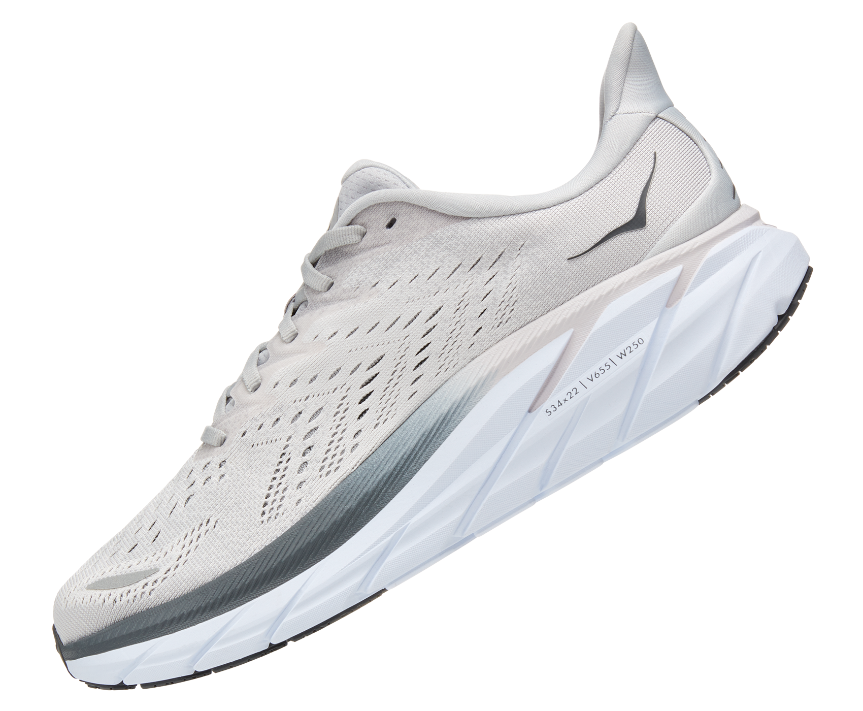 Hoka Clifton 8 Herren lunar rock/nimbus cloud