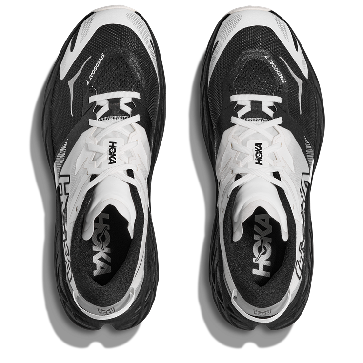 Hoka Speedgoat 7 schwarz / weiß