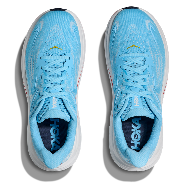 Clifton 10 Hellblau mit weißer Sohle