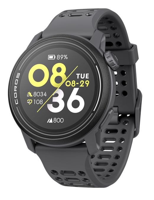 Coros Pace 3 schwarz Silikonarmband