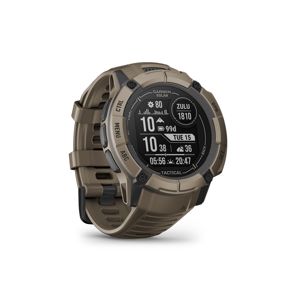 GARMIN Instinct 2X Solar Tactical Edition (inkl. USB-A Adapter)