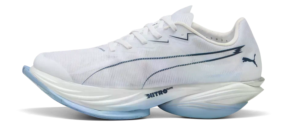 PUMA White - Chambray Blue