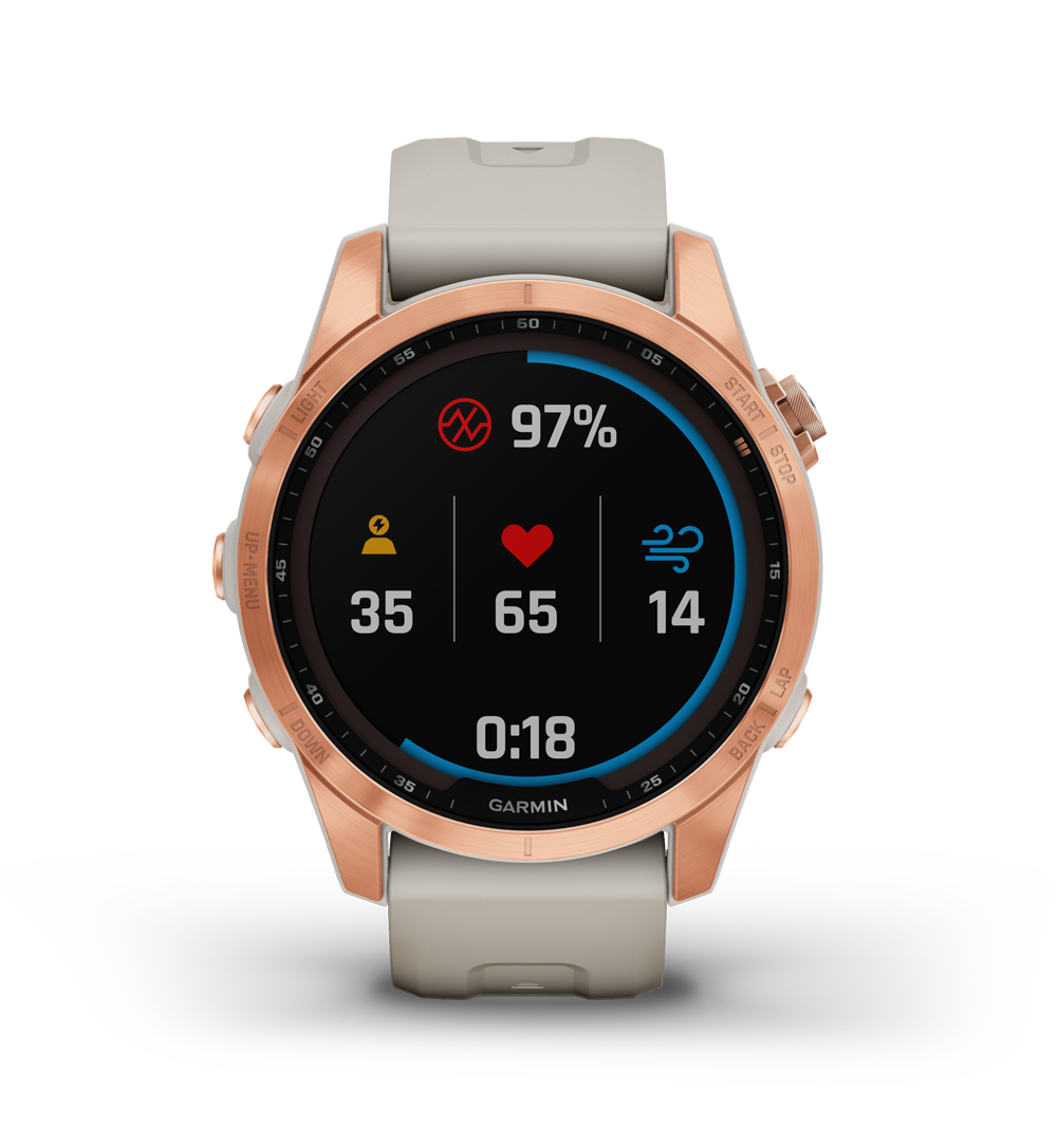 GM Fenix 7S Solar rosegold