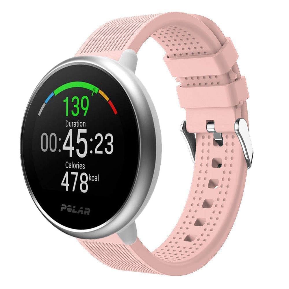 Laufbursche Zubehör Wechselarmband Polar Ignite Silikon rosa