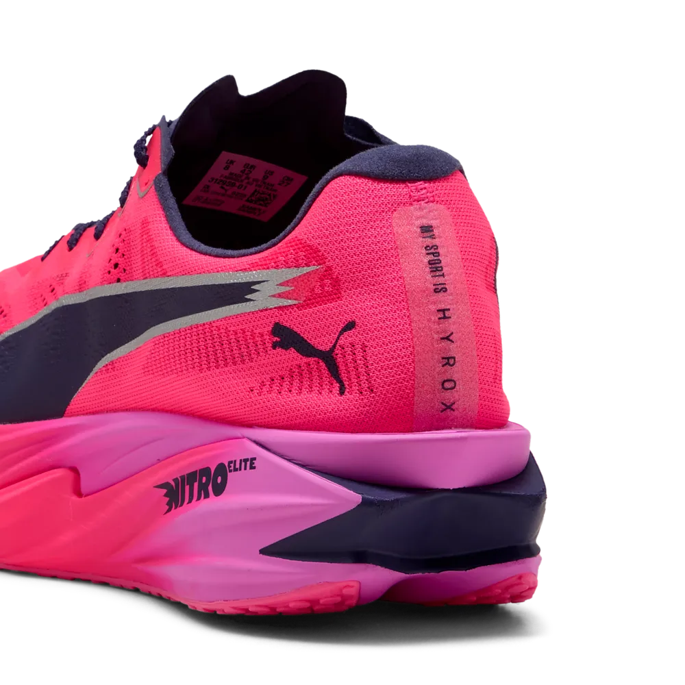 PUMA X HYROX Deviate Nitro Elite 4 Neon Pink