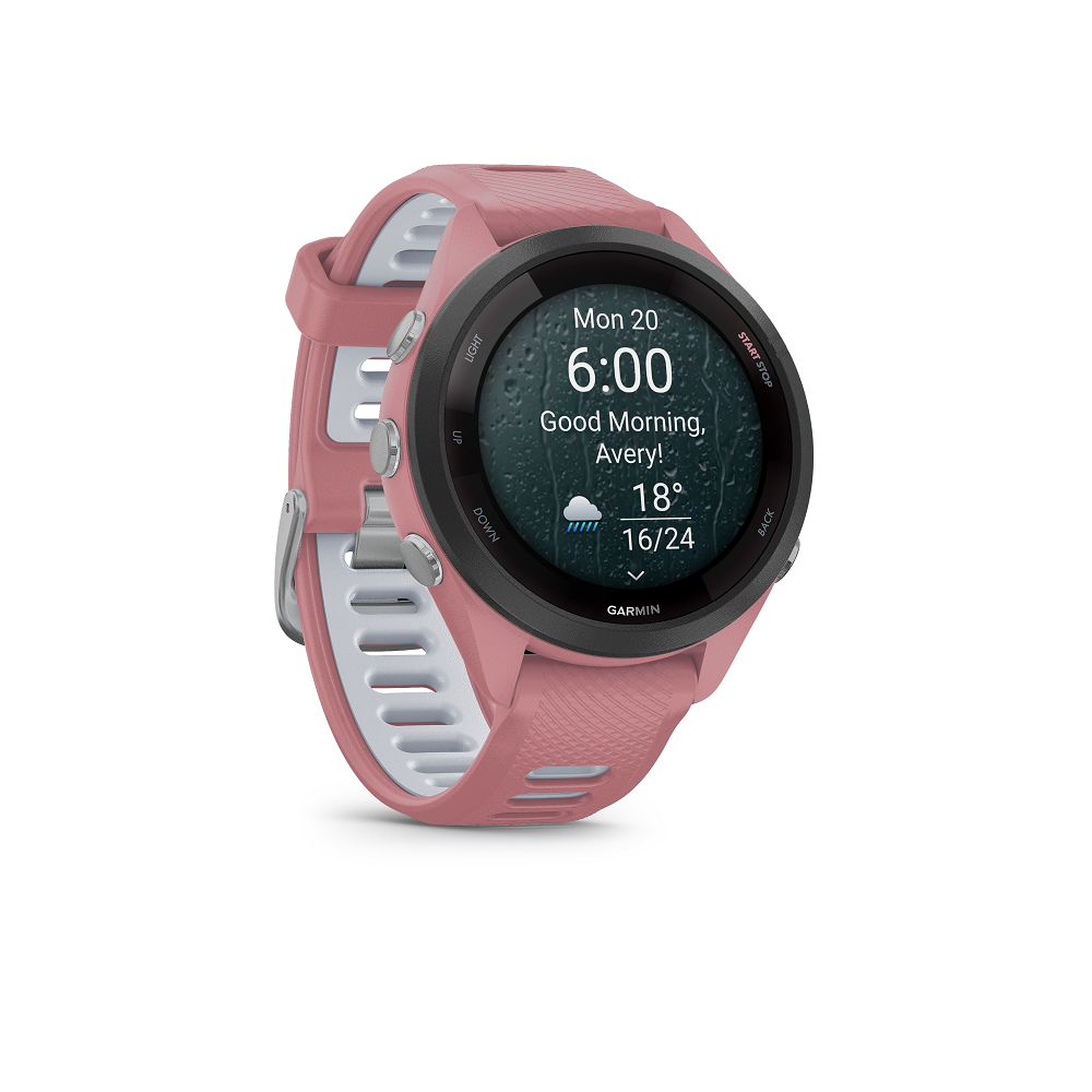 Master_5_Picture_PNG_FR265S_Pink_Report_R GARMIN Forerunner 265 S (inkl. USB-A Adapter)