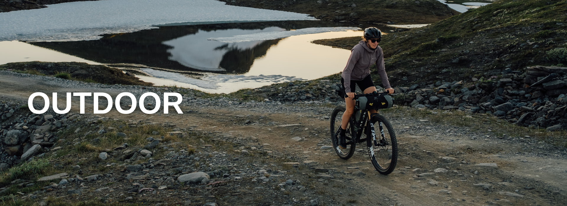 Outdoor Fahrrad fahren