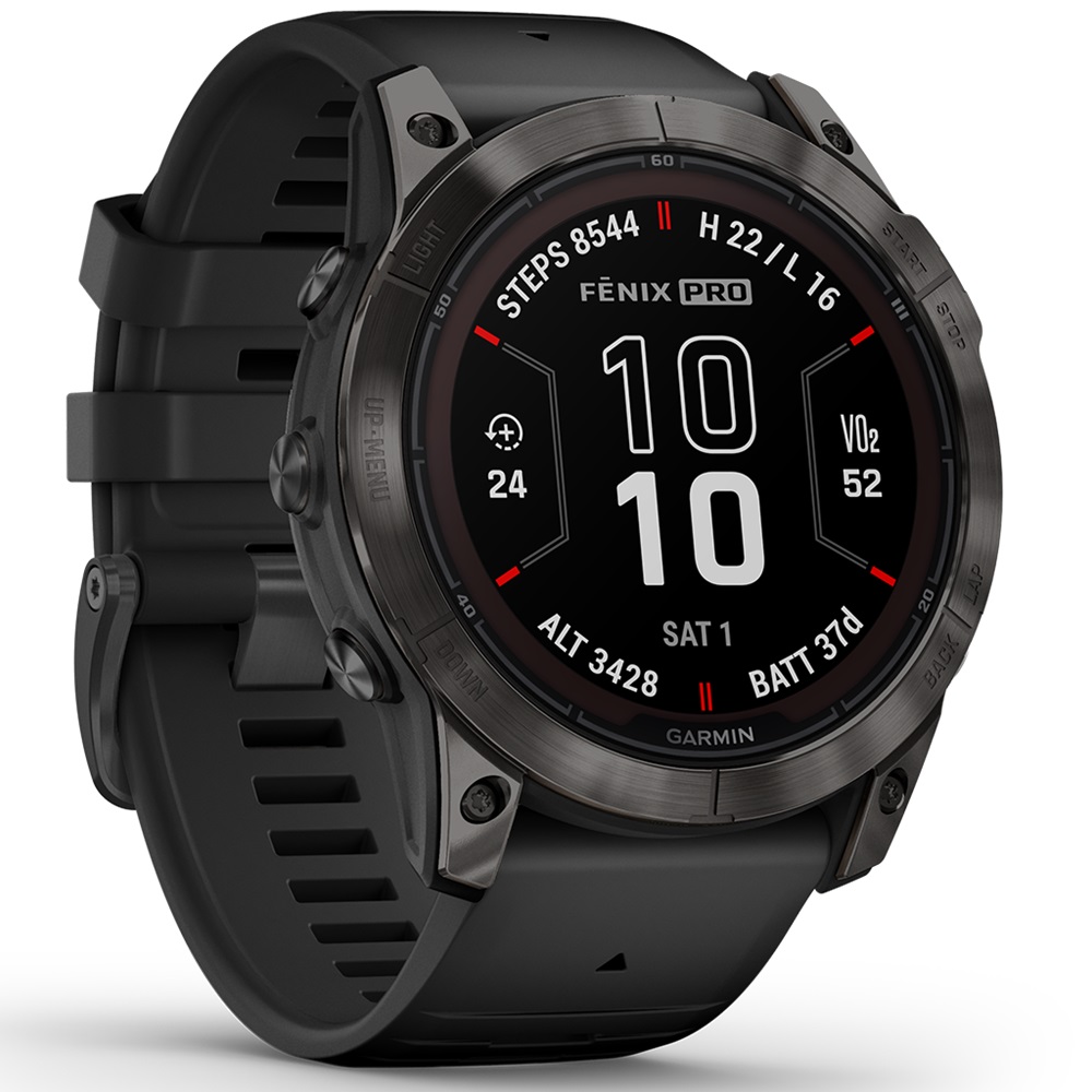 GARMIN Fenix 7X Pro Saphir Solar (inkl. USB-A Adapter)