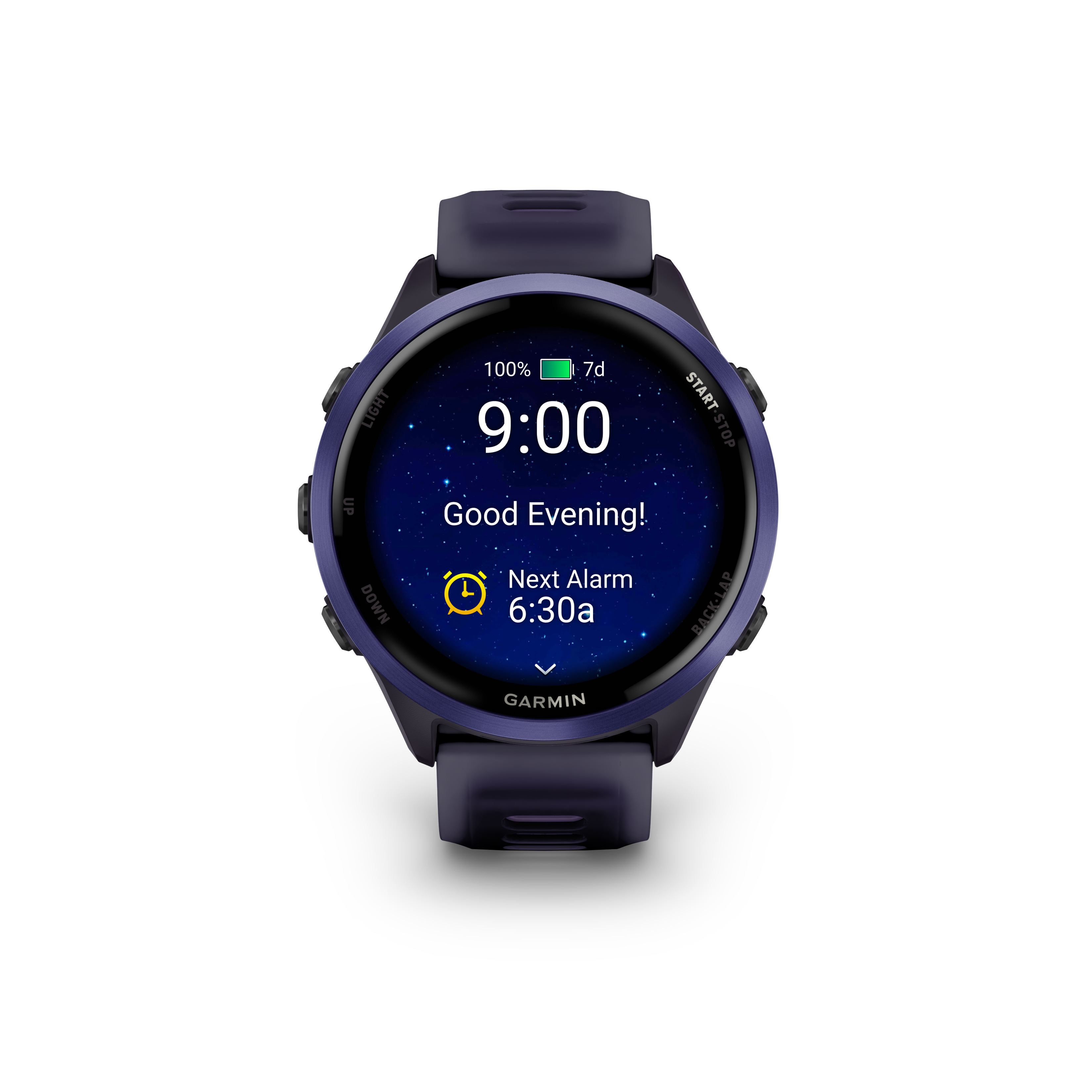 02-Forerunner-570-47mm-laufuhr-front-lila