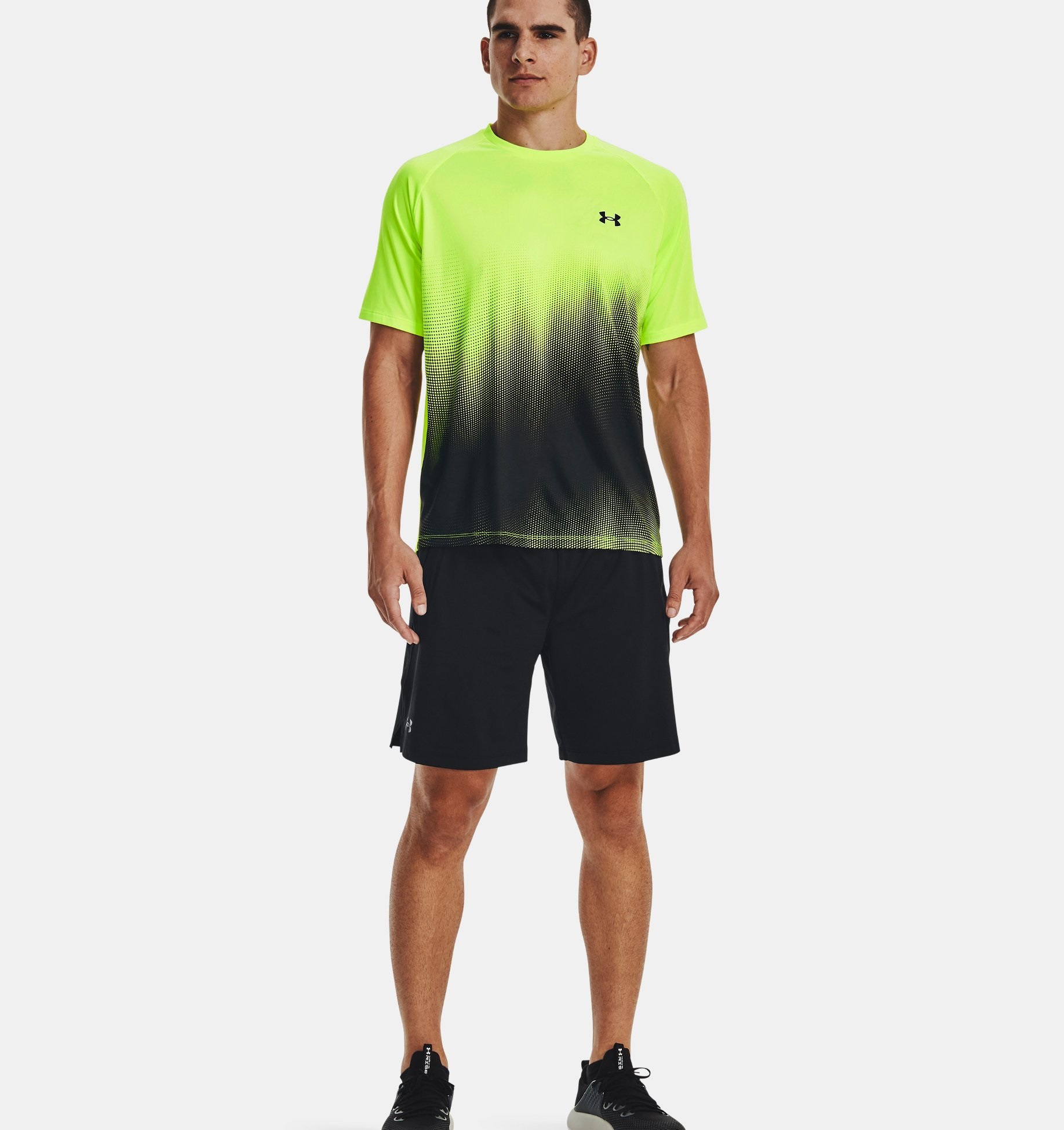 UNDER ARMOUR Tech Fade Short Sleeve - Herren