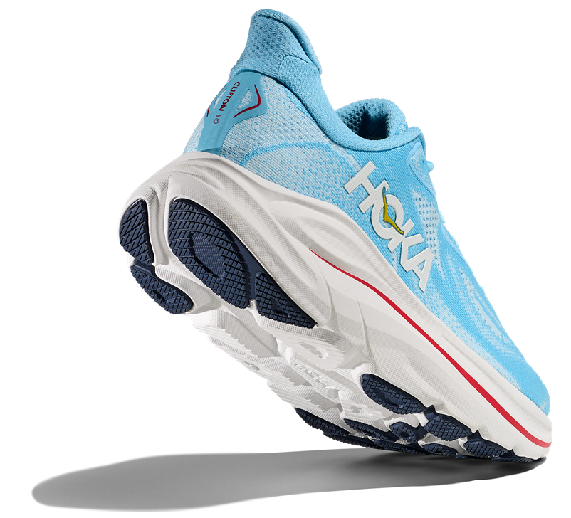 Clifton 10 Hellblau mit weißer Sohle