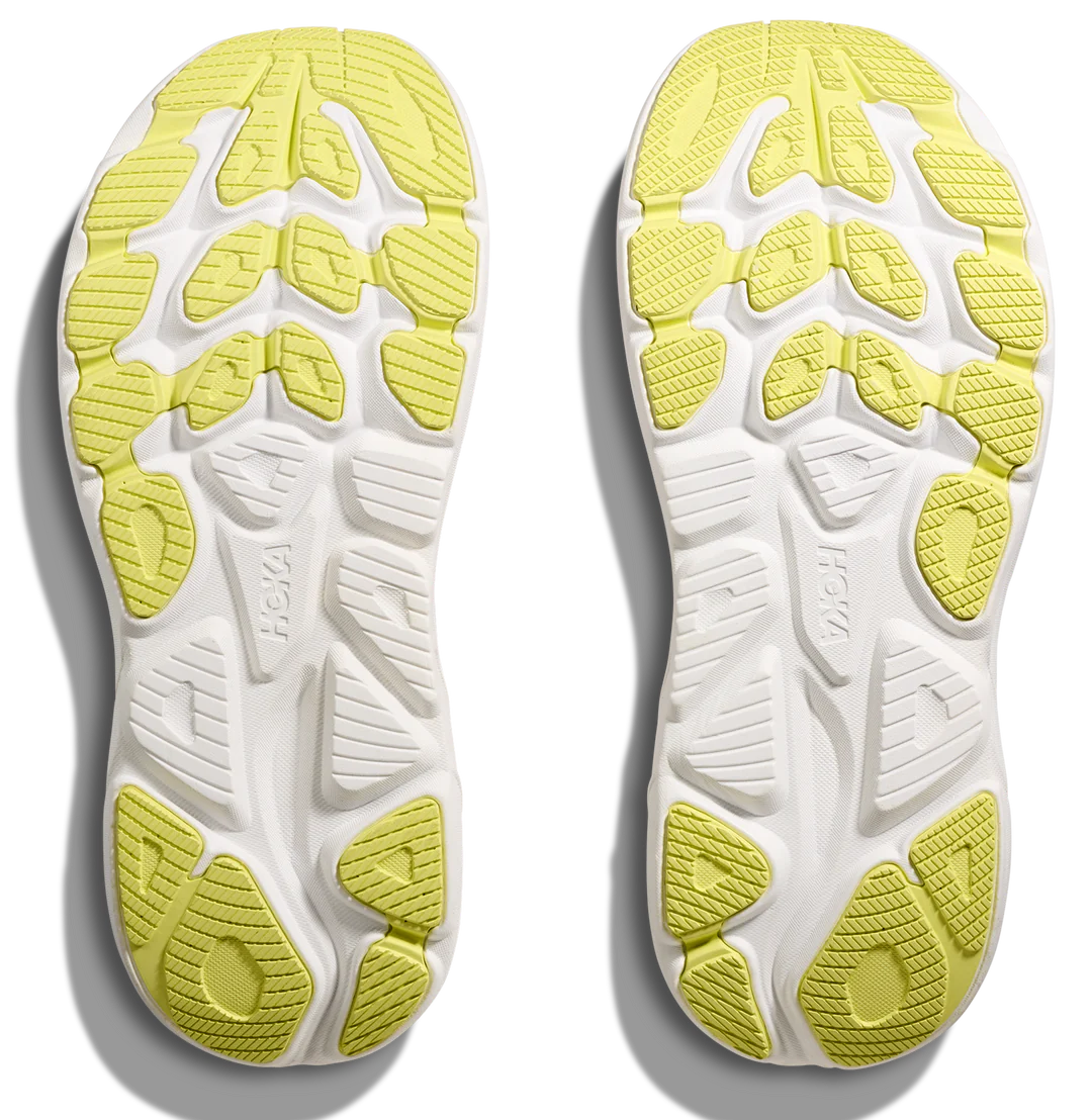 HOKA Laufschuh Modell Clifton 10 Rosa Mit Weißer Sohle  - Rosa Logo