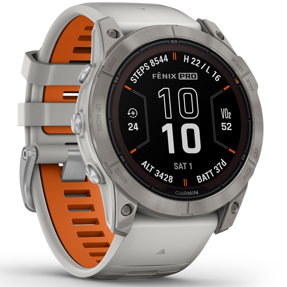 GARMIN Fenix 7X Pro Saphir Solar (inkl. USB-A Adapter)